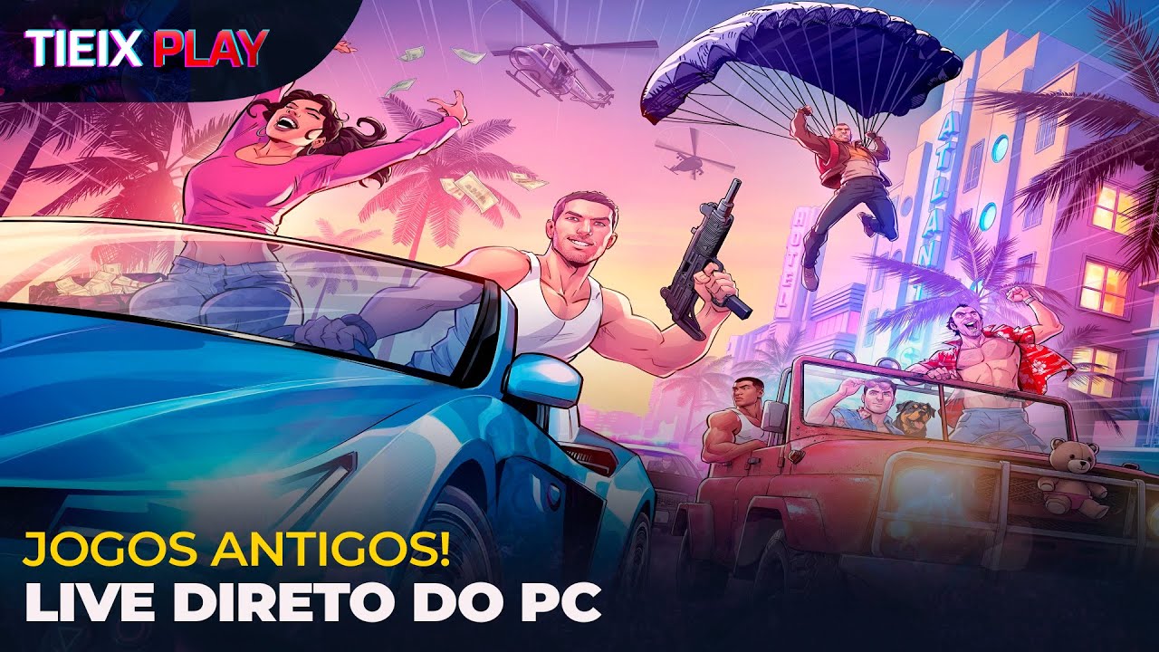 LIVE - JOGOS ANTIGOS DIRETO DO PC