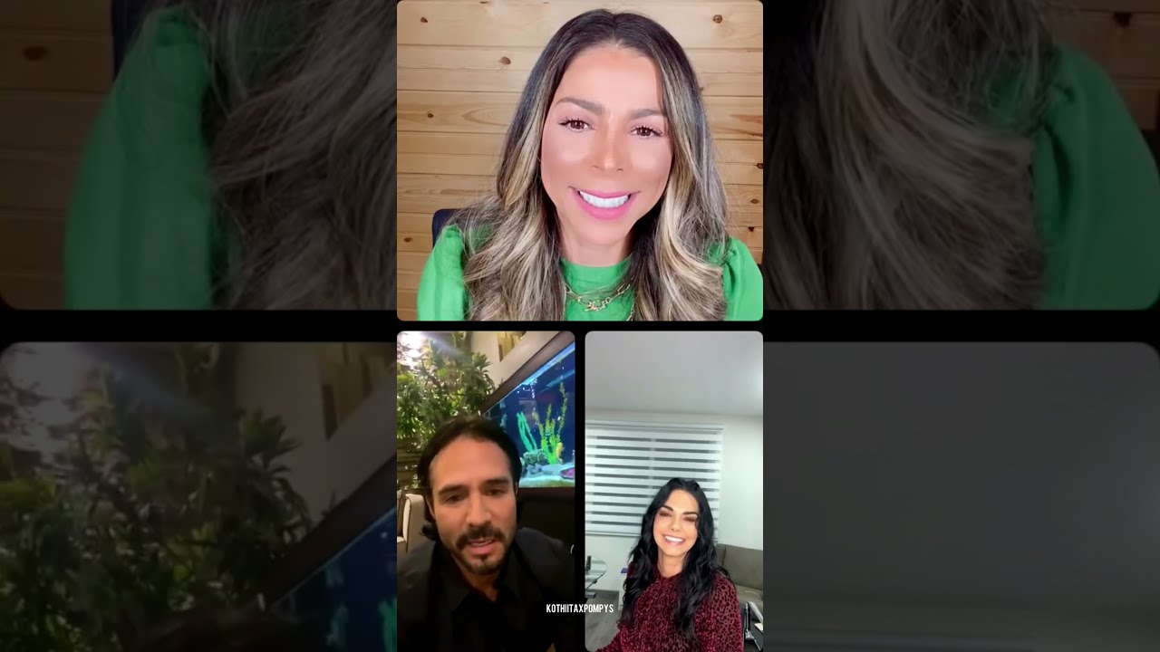 Instagram Live || La Desalmada - José Ron y Livia Brito (23.08.2021)
