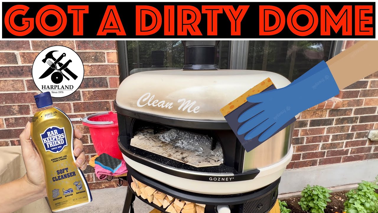 How to Clean The Black Soot Off Your Gozney Dome!