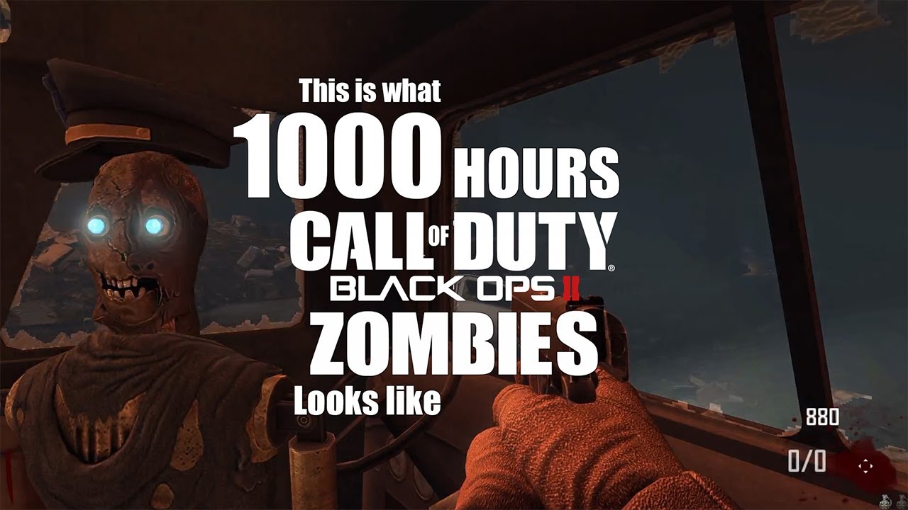 1000 Hours on COD Zombies (Black Ops II: Zombies)
