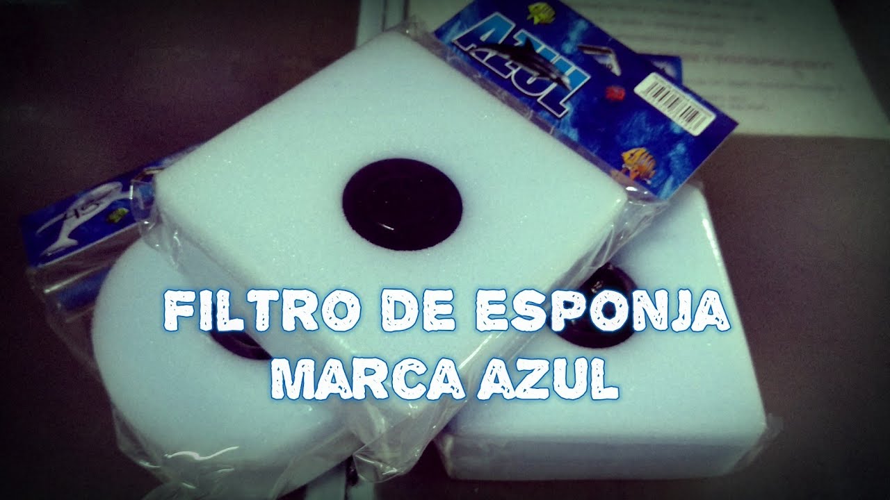 Filtro de esponja AZUL