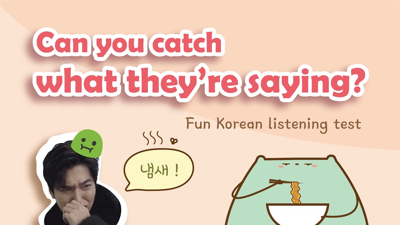 3 Step Korean Listening Practice | Real Korean Conversation
