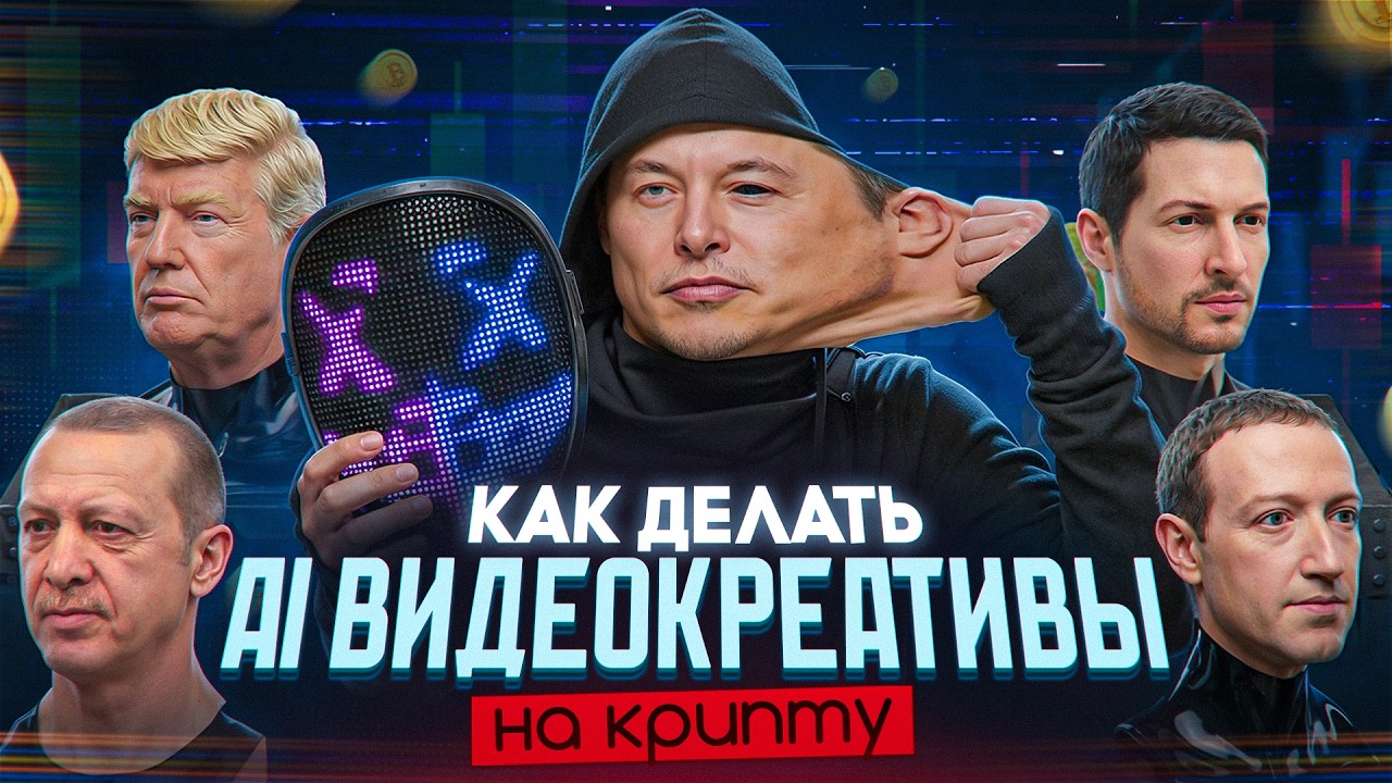 AI ВИДЕОКРЕАТИВЫ на КРИПТУ - Инструменты и Инструкция | Арбитраж Трафика на Крипту