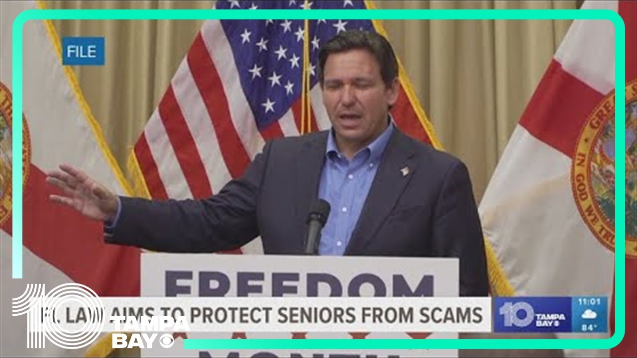 New Florida law aims to protect seniors from scams