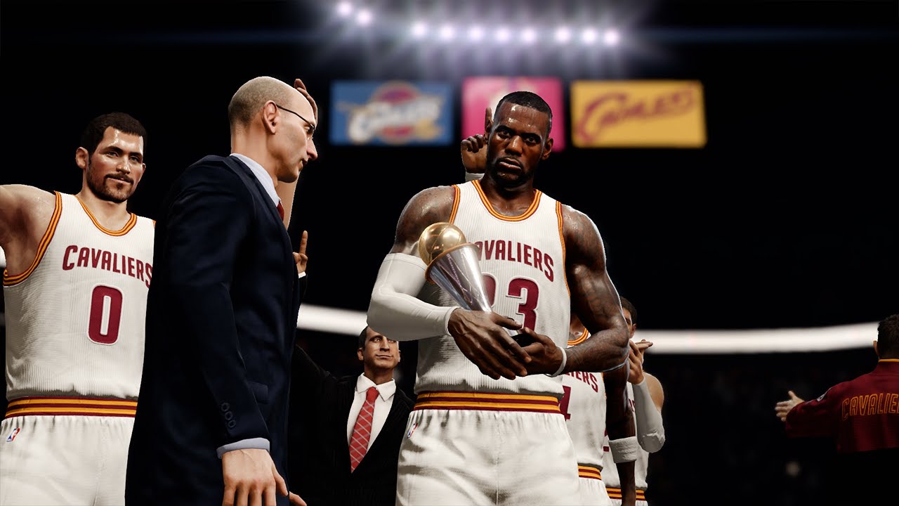 NBA LIVE 16 - Cleveland Cavaliers vs Los Angeles Clippers Gameplay | Finals Celebration!!