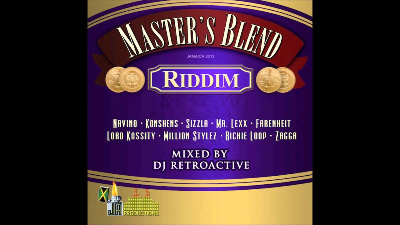 DJ RetroActive - Master's Blend Riddim Mix (Overproof Remix) [JA Prod] January 2012