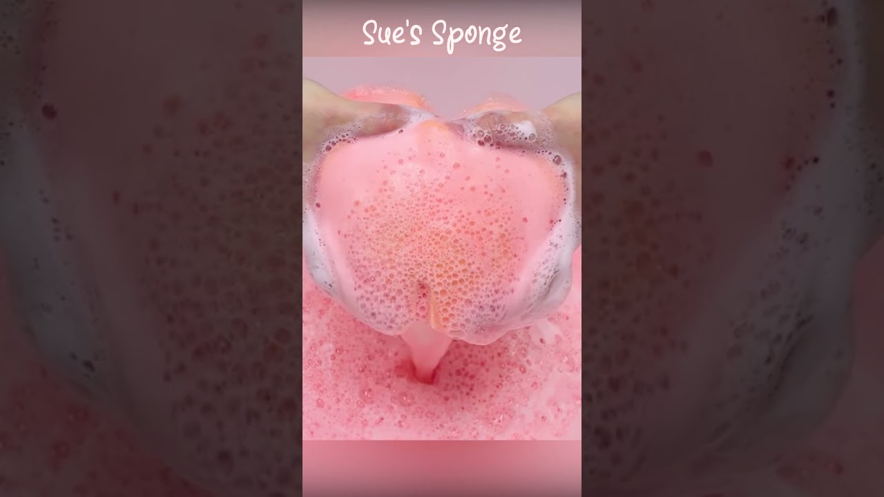 ASMR Big Sponge x Dish Soap