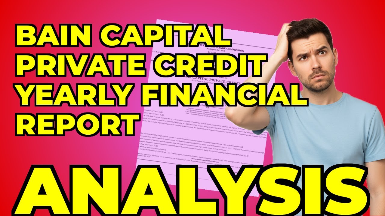 Bain Capital Private Credit: Мой взгляд на их рост и риски.