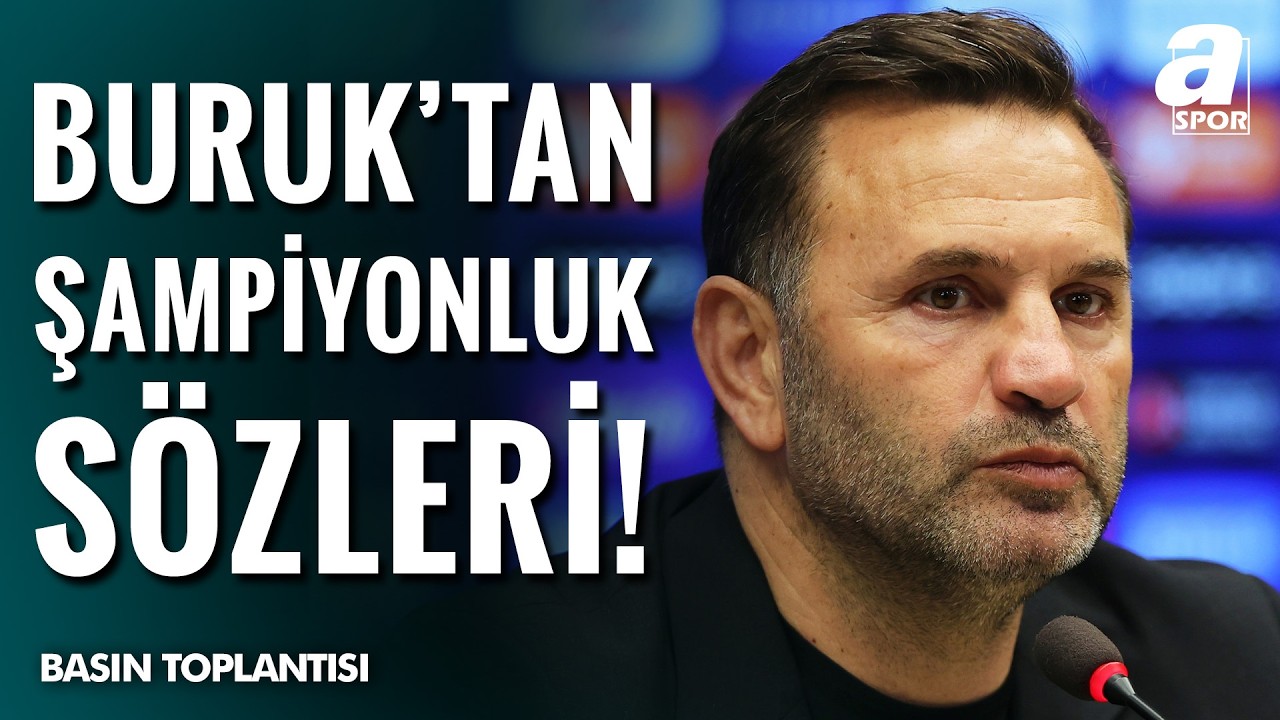 Trabzonspor 2-1 Galatasaray | Okan Buruk Ma&ccedil; Sonu Basın Toplantısı