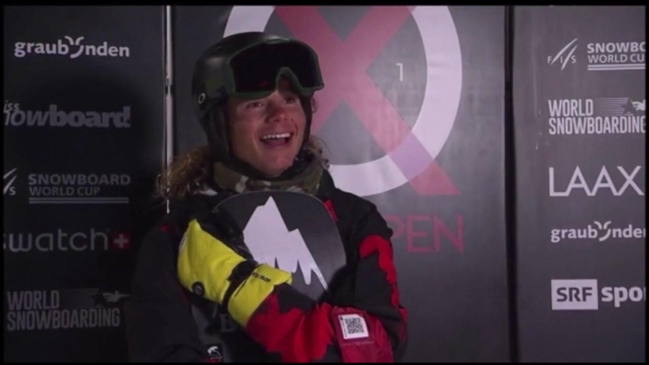 Laax Open 2021 Valentino Guseli 8th place, run 1 and 2