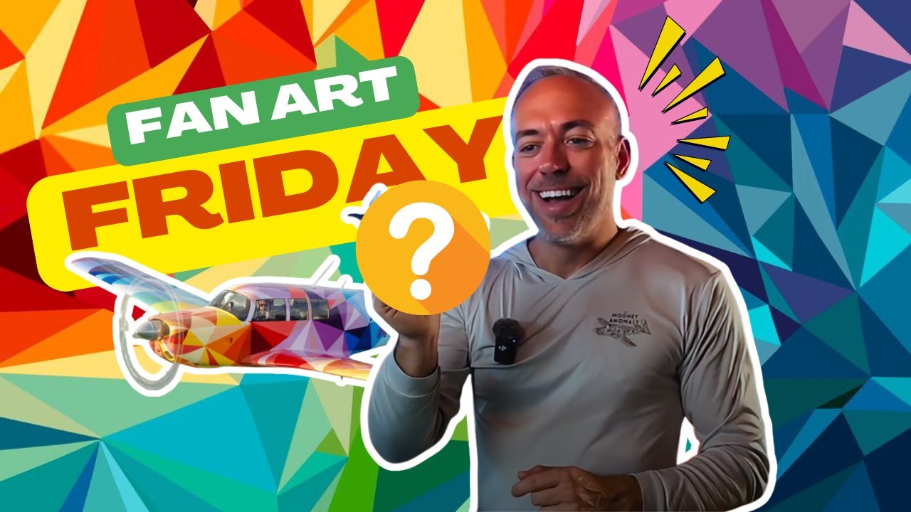 The Mooney Anomaly - 🎨 Fan Art Friday &ndash; Episode 5 ✈️🪶