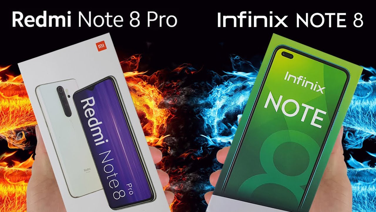 Redmi Note 8 Pro VS Infinix NOTE 8