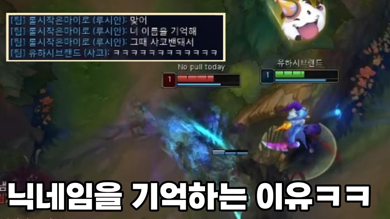 피해자가 신노인 닉네임을 기억하는 이유 ㅋㅋㅋ(서폿 샤코, 포킹 쓰레쉬)