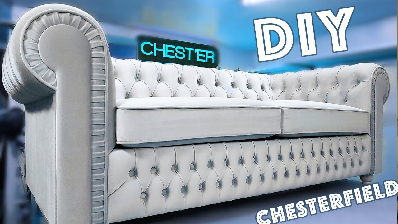Sofa do it yourself. Sofa Chesterfield
Изготовление дивана Chesterfield своими руками