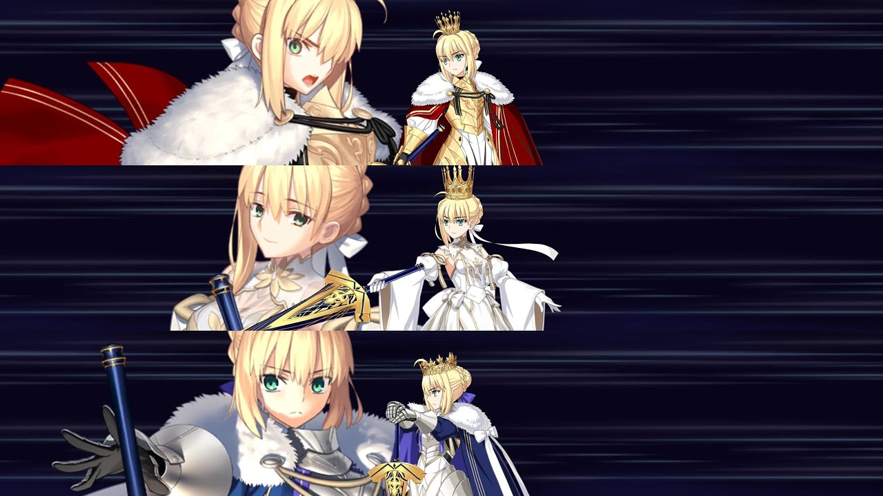 FGO[JP] - Lord Logres [All Ascensions] All NP Voice Lines