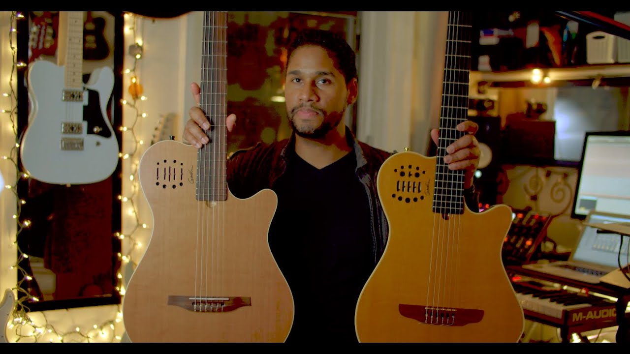 Сравнение гитар Godin Multiac