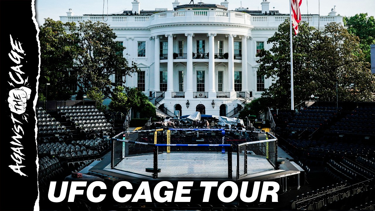 First Look: Inside the UFC Octagon at The White House