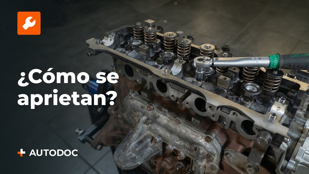 Cómo apretar los pernos de culata