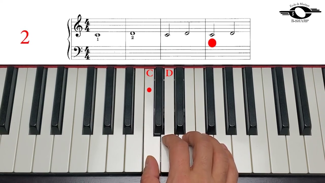The Train, Slow version, John Thompson`s easiest piano course, Book 1