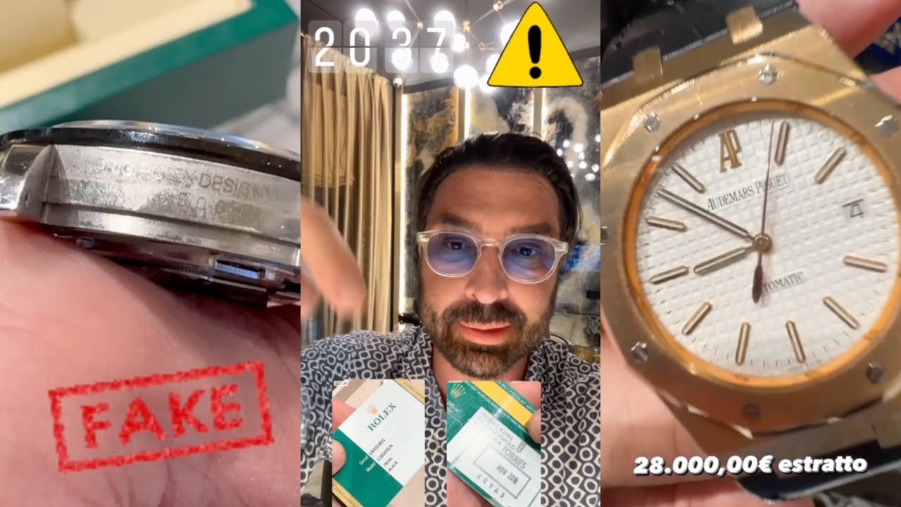 Lorenzo Ruzza becca un Rolex falso con numero seriale venduto da un commerciante competitor ⌚️