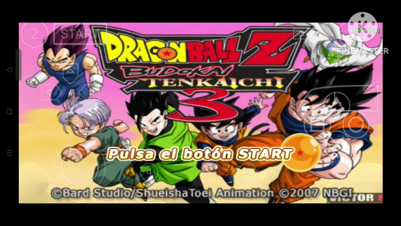 Download (Descarga) ISO BT3 Portable Dbz ttt mod