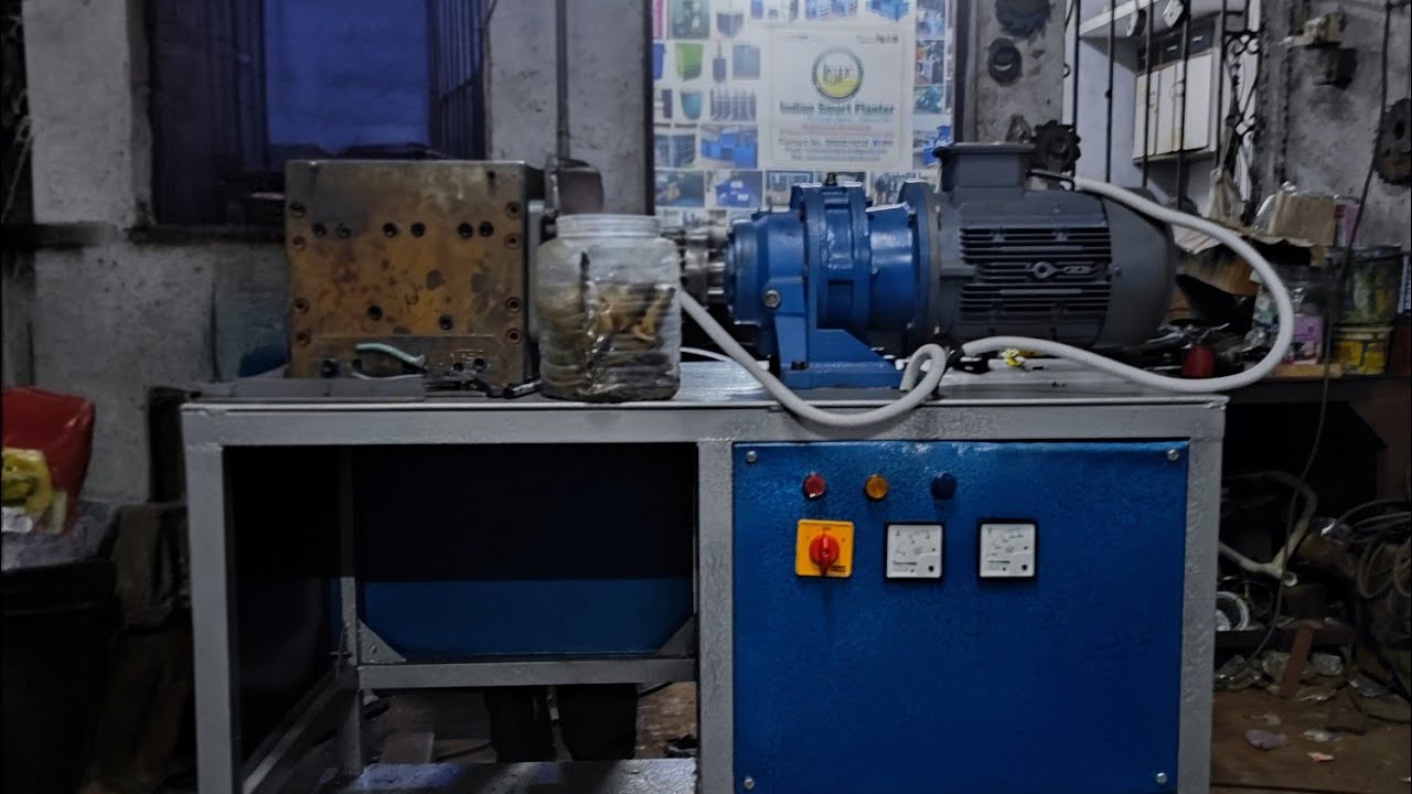 Plastic Waste Shredder | Dana ( pellet) Cutter | Plastic Pecycling Machine | Single Shaft Shredder