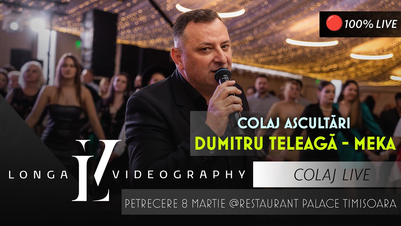 Dumitru Teleaga - Meka ❌ Artist Band - Colaj Ascultari 🎷 Petrecere 8 martie 2024 💃