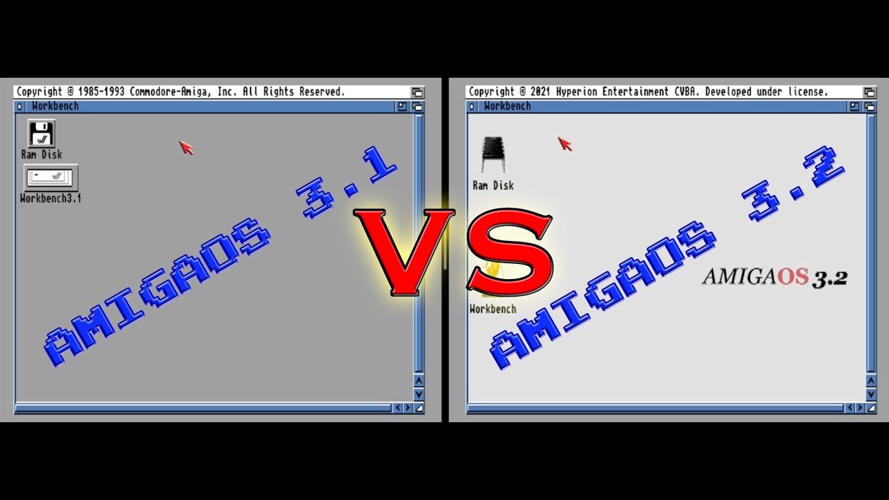 AmigaOS 3.1 vs 3.2 - AmiWigilia YT Odc 23 [PL]