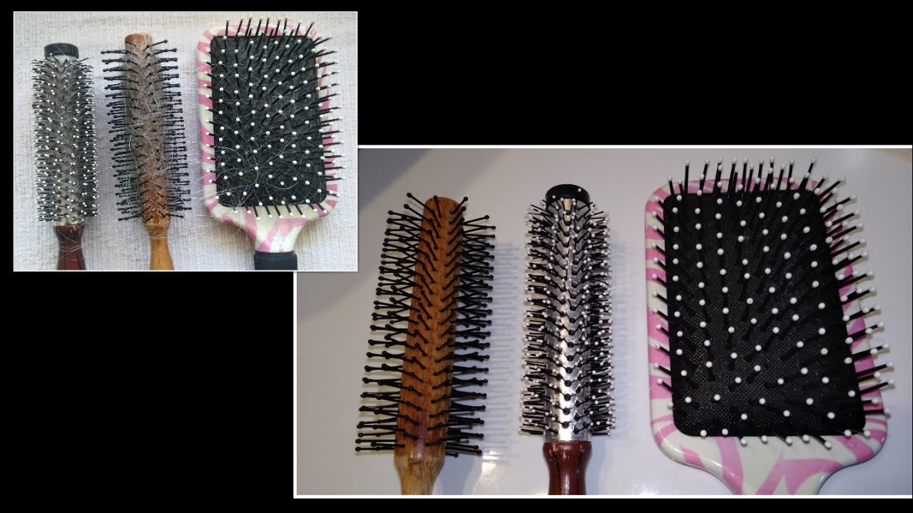 #hairbrushcleaning