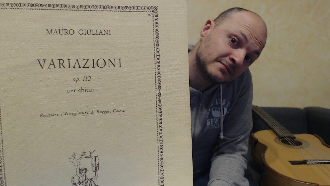 VARIAZIONI OP. 112 Mauro Giuliani Chitarra #FlavioSala - 83° DIRETTA STREAMING (10-01-2021)