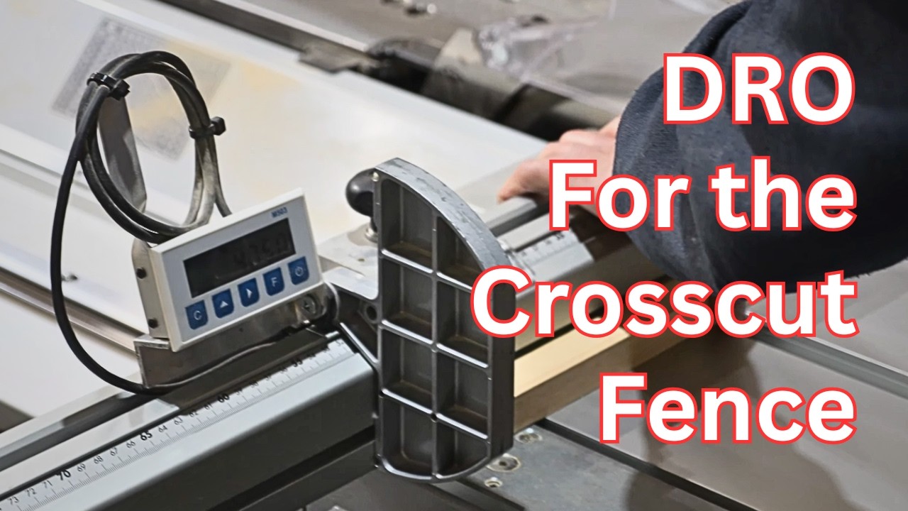 Digital Read Out for the crosscut fence on my Felder CF741