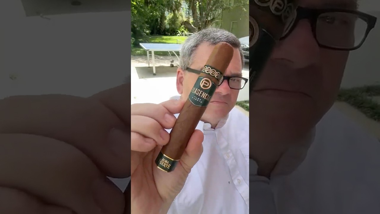 Smoking the Plasencia Alma Fuerte Sixto this morning.  An awesome smoke.