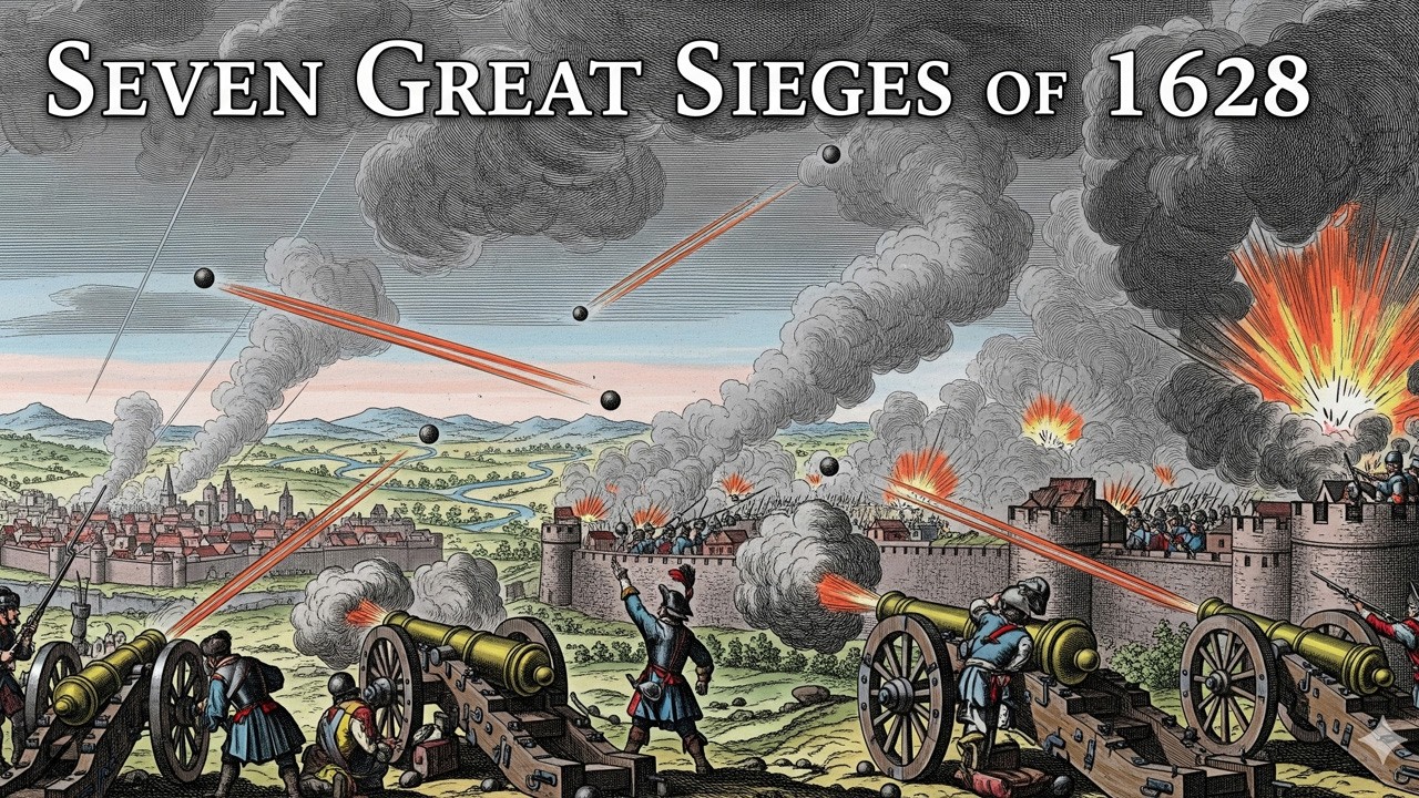 7 (Great) Sieges that Transformed the Thirty Years War in 1628 (Pt. 6)