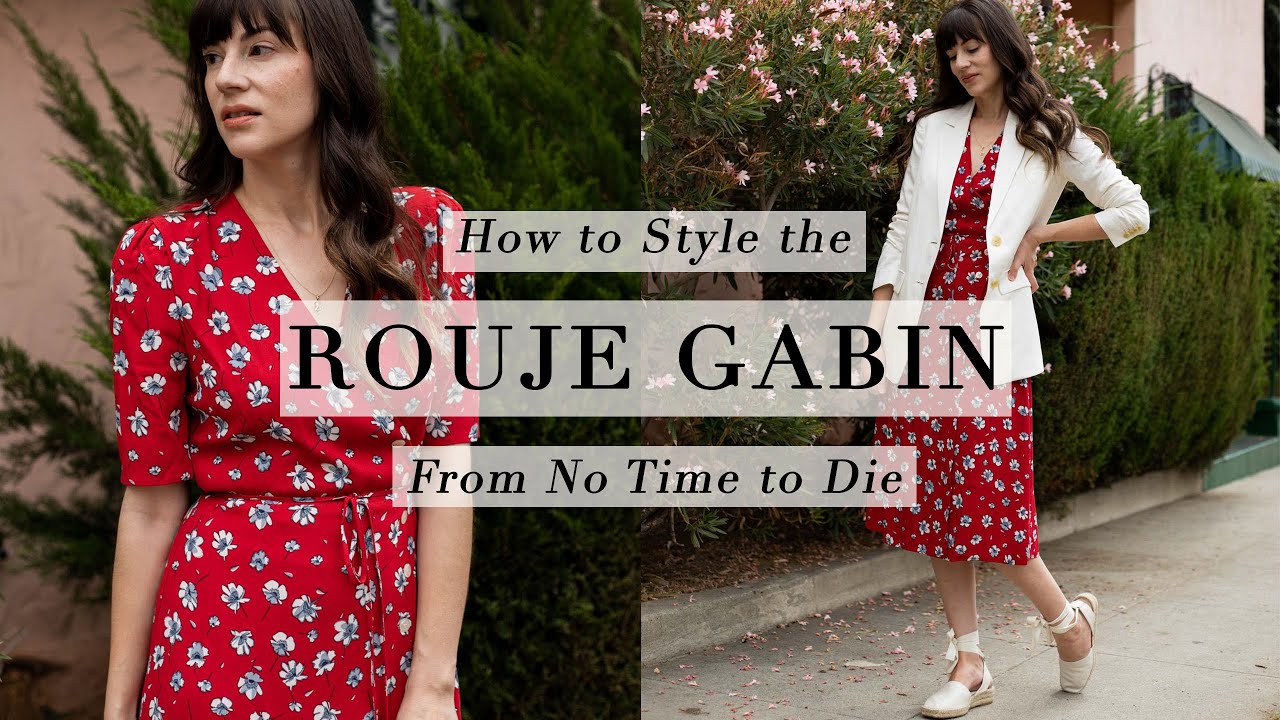 How to Style the Rouje Gabin Dress from No Time to Die | Gabin Dress Review