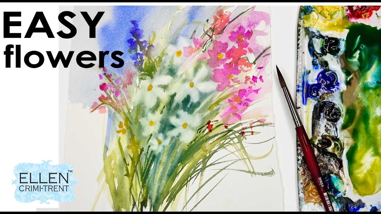 EASY Watercolor techniques for ANY skill level!