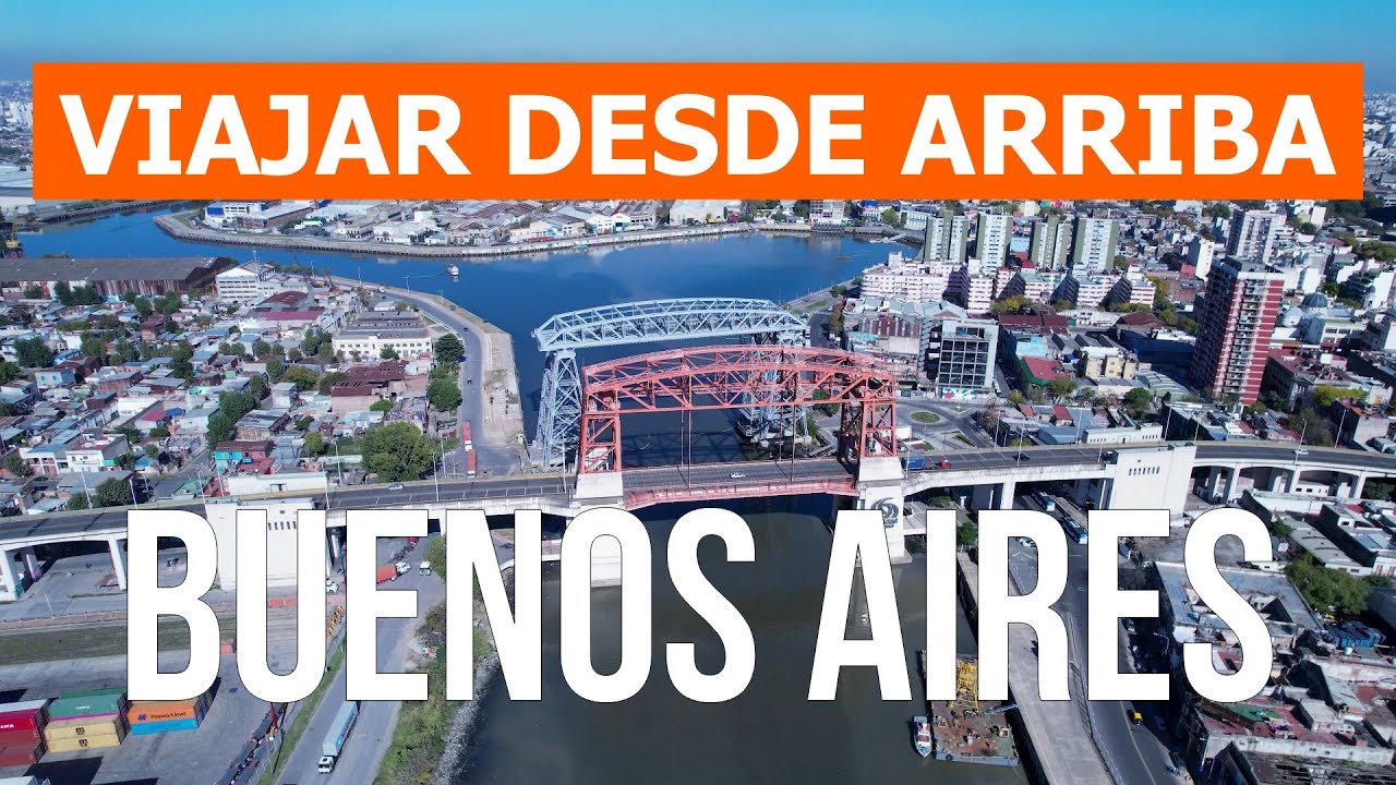 Buenos Aires desde drone | V&iacute;deo 4k | Argentina, Buenos Aires desde arriba