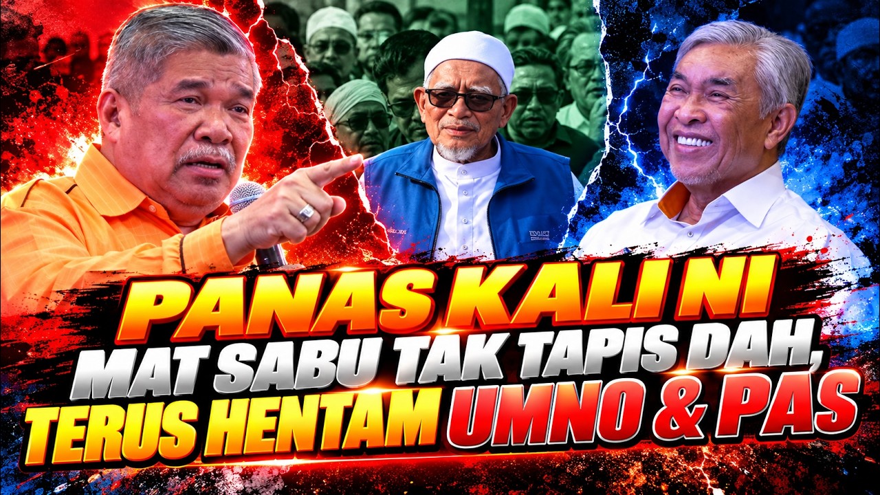 PANAS KALI NI MAT SABU TAK TAPIS DAH,TERUS HENTAM UMNO & PAS @ CERAMAH PRN MELAKA