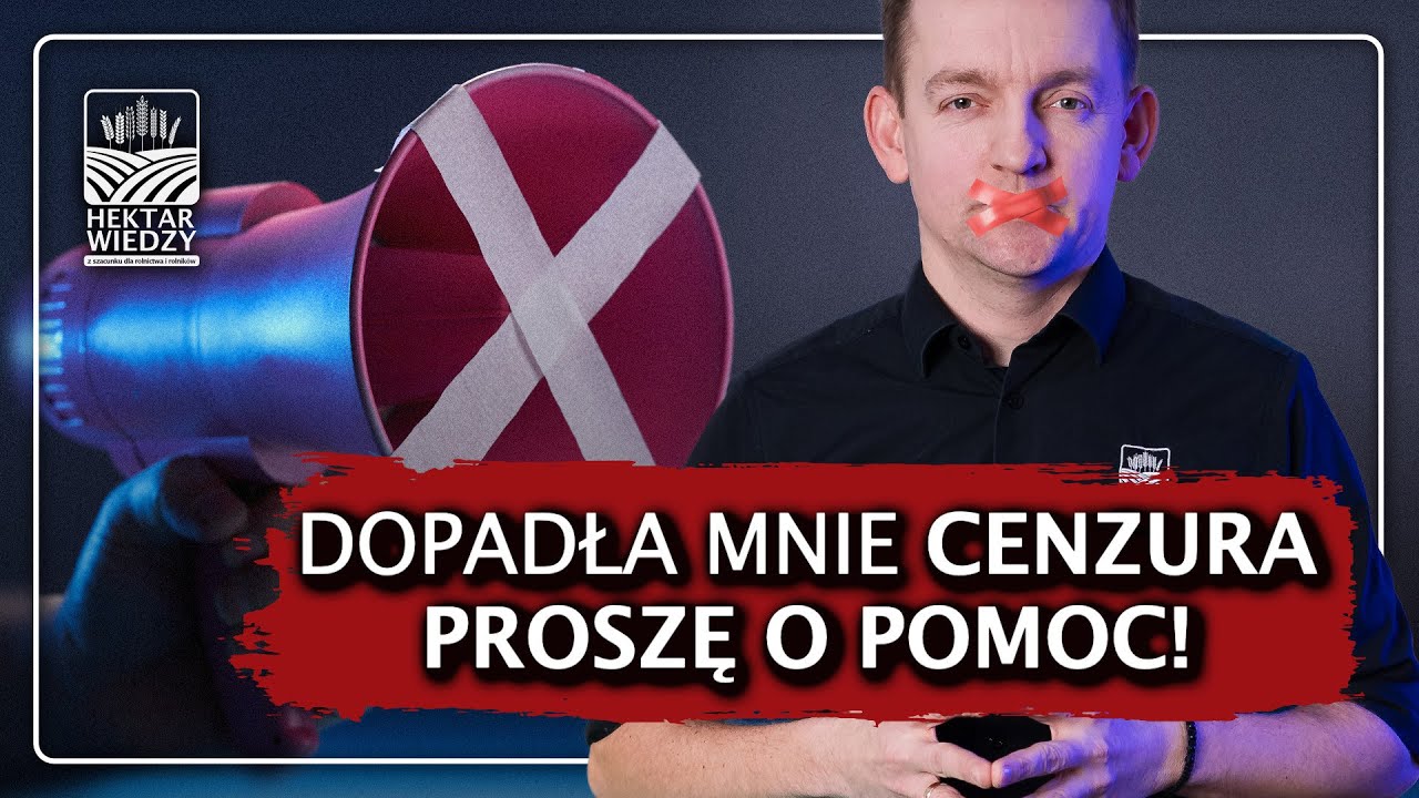 DOPADŁA MNIE CENZURA - PROSZĘ POMÓŻCIE! | Hektar Wiedzy