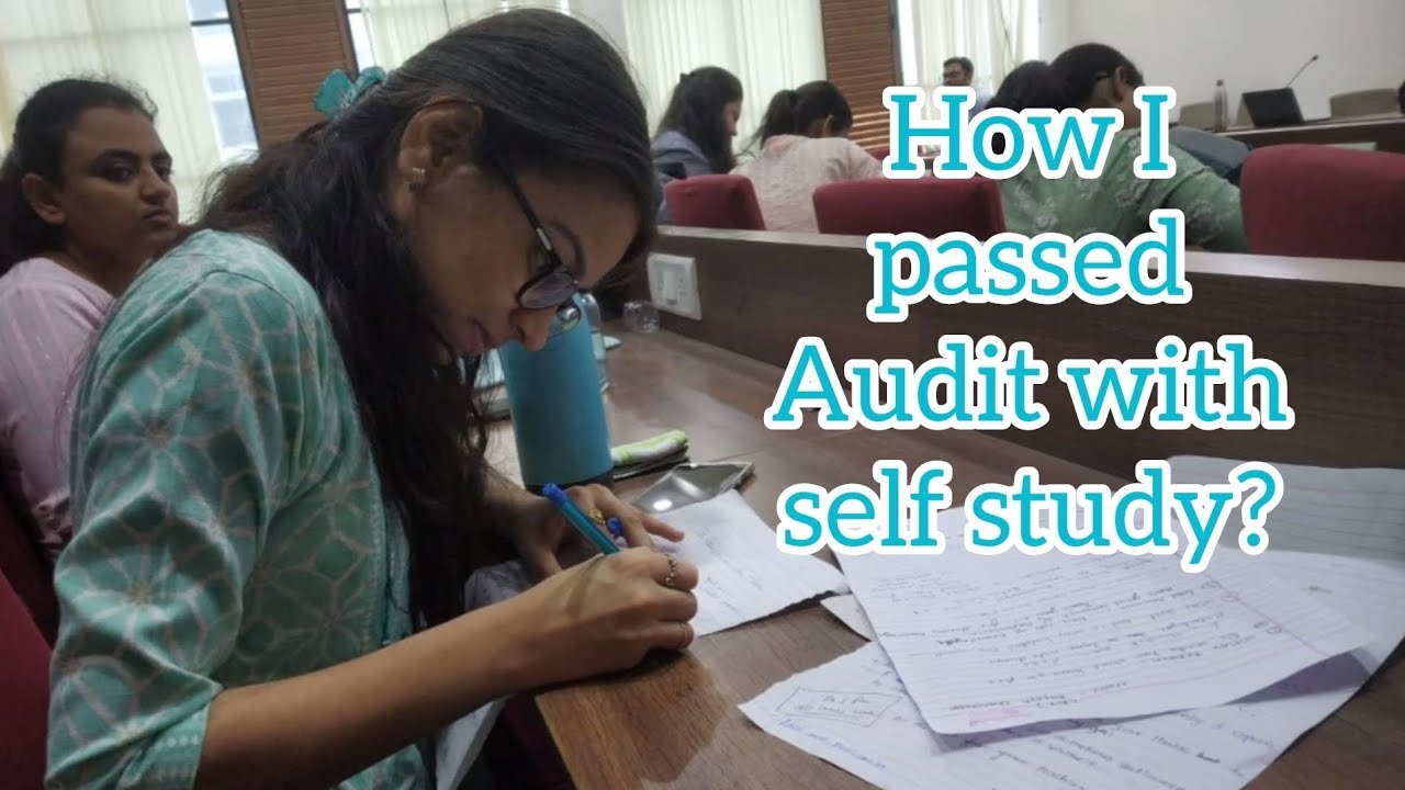 How I cleared CA Final Audit with self study? My Audit Strategy #tiptopnisha #audit #theory #caexams