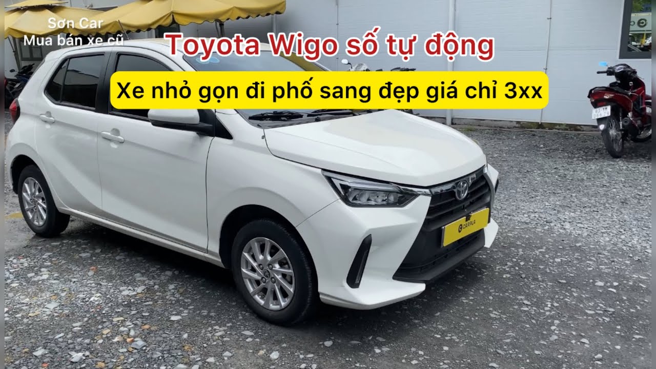 Xe nhỏ gọn đi phố sang đẹp giá chỉ 3xx | Toyota Wigo số tự động