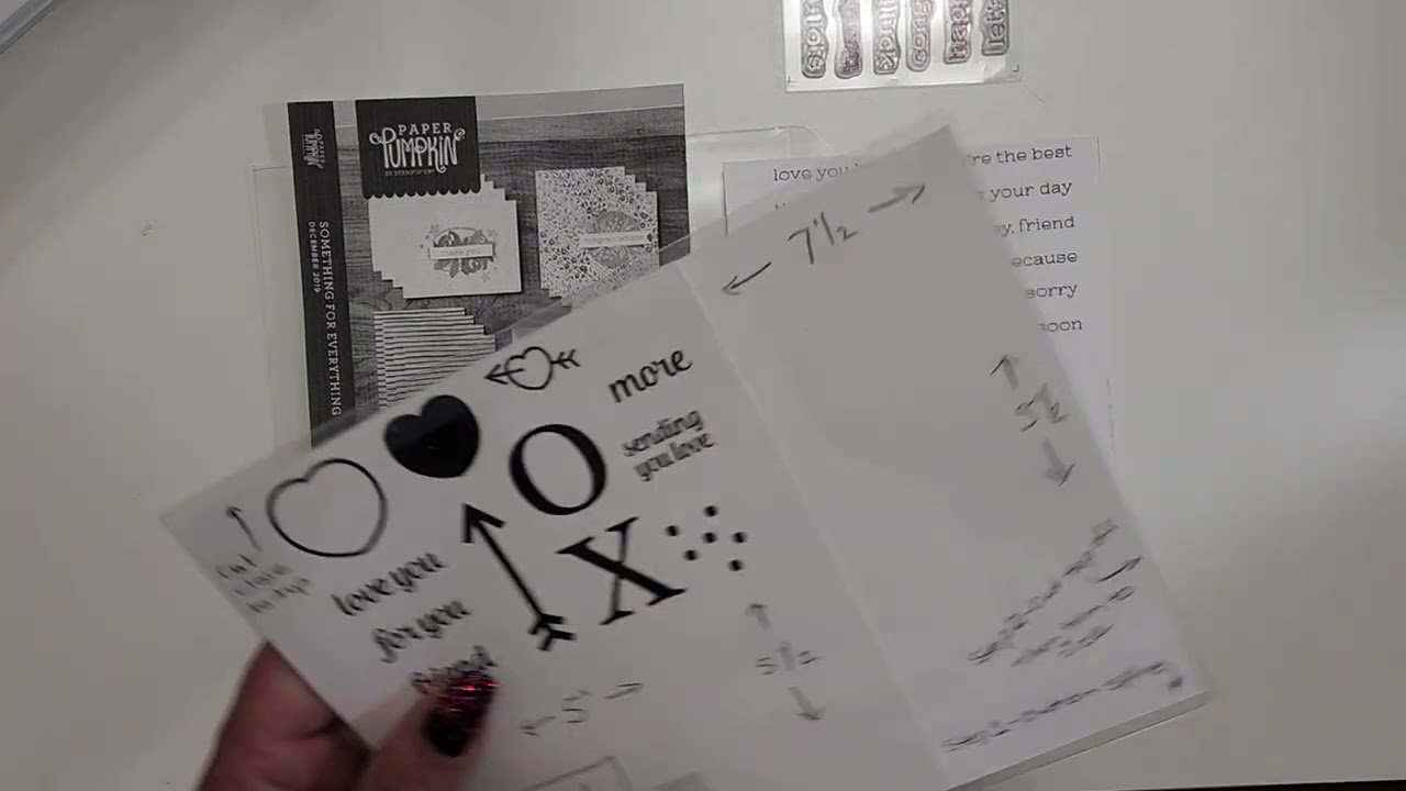 Organizing Stamp Sets from Paper Pumpkin Kits