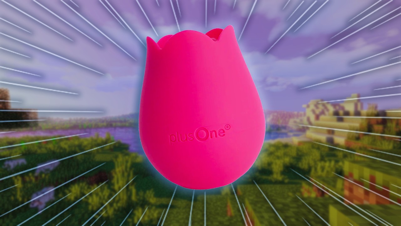 Using a Rose Toy in Minecraft