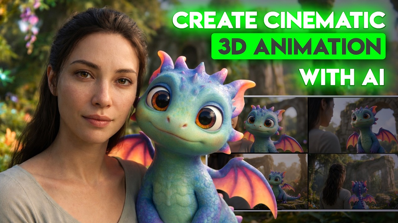 I Mixed 3D Animation with Hyper-Real AI Video