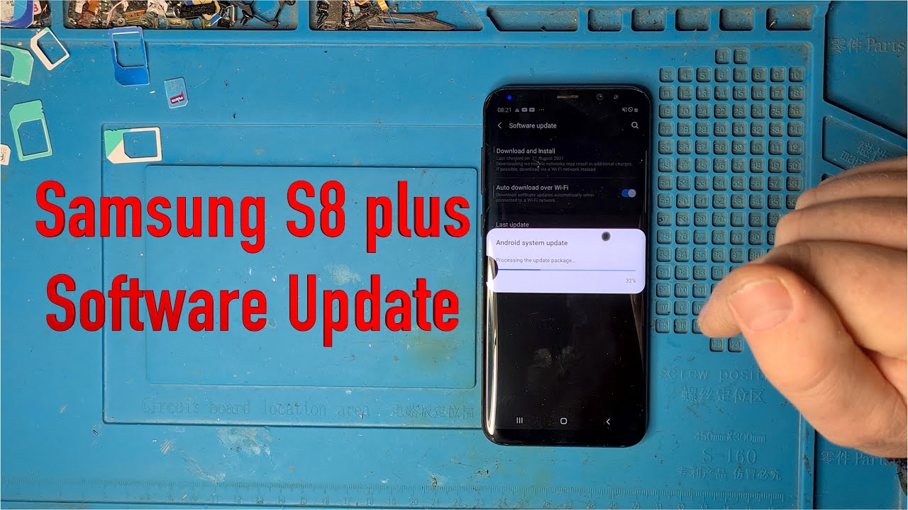 Samsung S8 plus software update