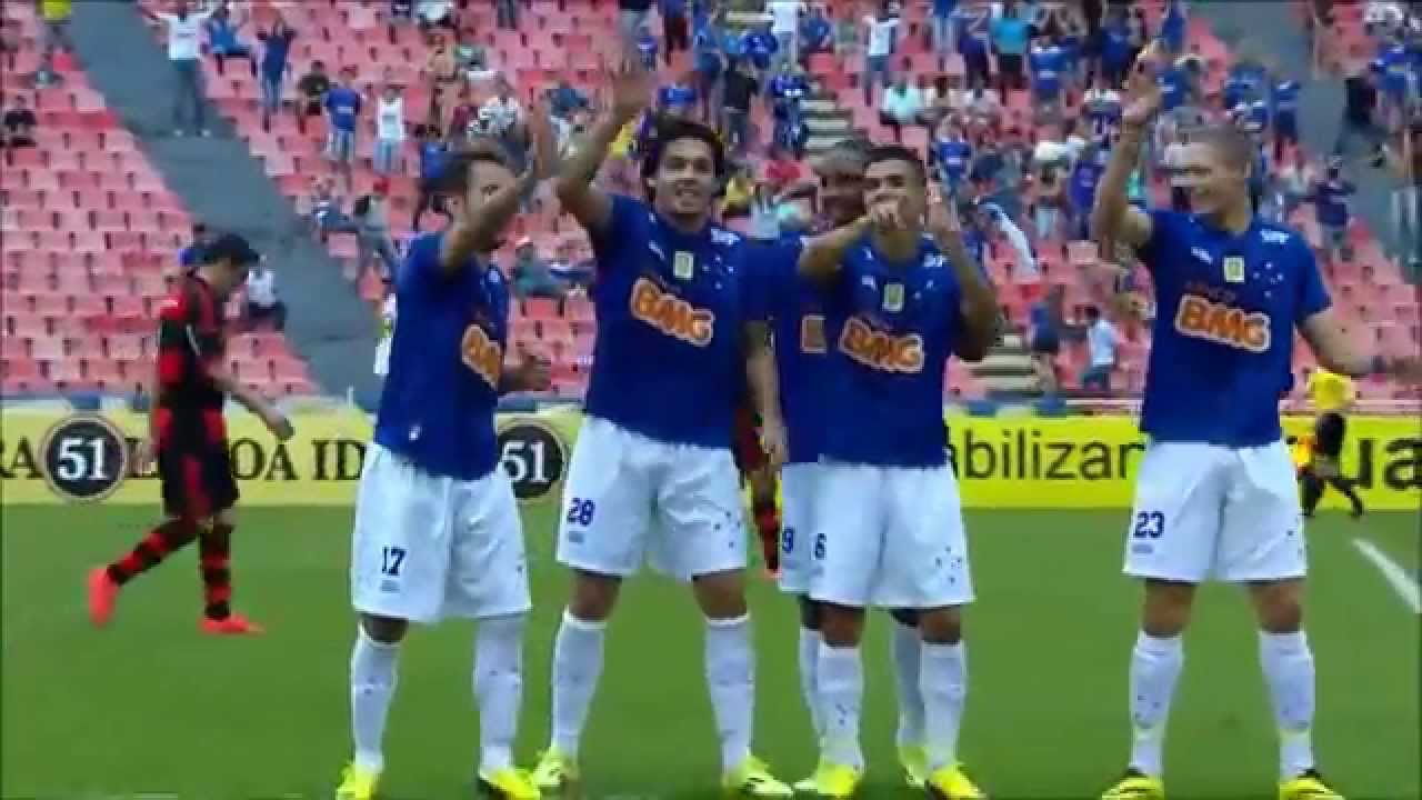 Gols de Cruzeiro 3 x 0 Flamengo - Brasileirão 2014