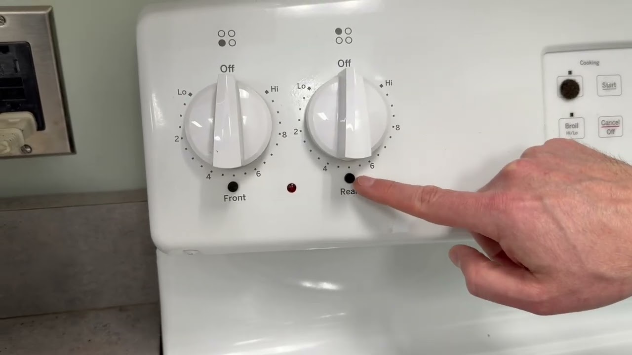 Eating Better with Vision Loss: Marking Oven Controls