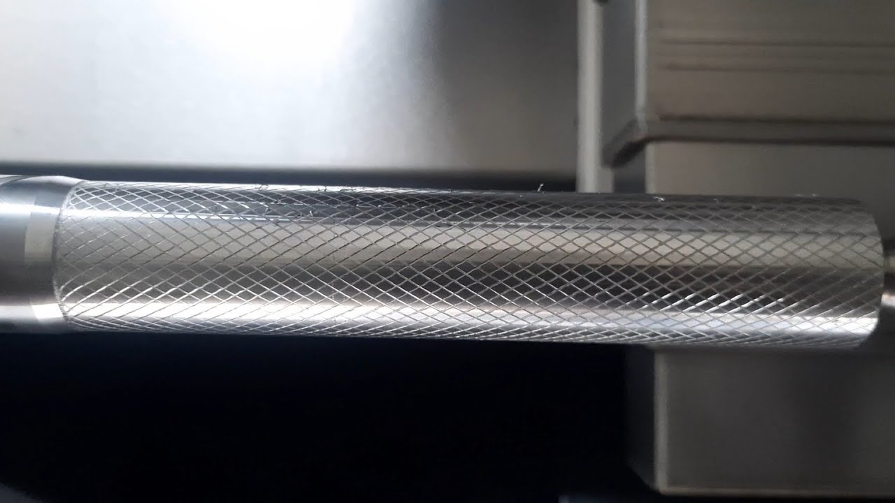 Knurling operation using single point cutting tool | Turning machine Knurling operation in CNC Lathe