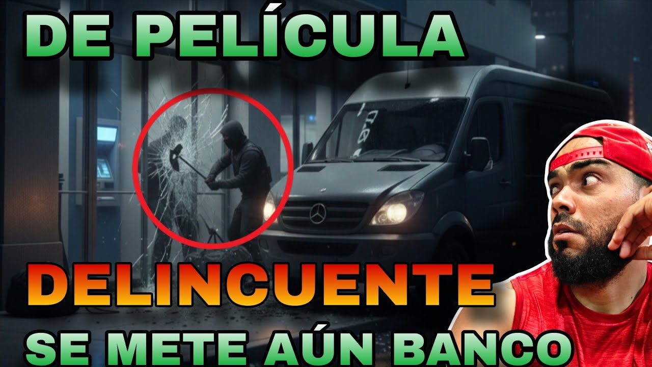 PELÍCULA: DELINCUENTE CON VALOR SE METE AÚN BANCO Y LA MACO FEO