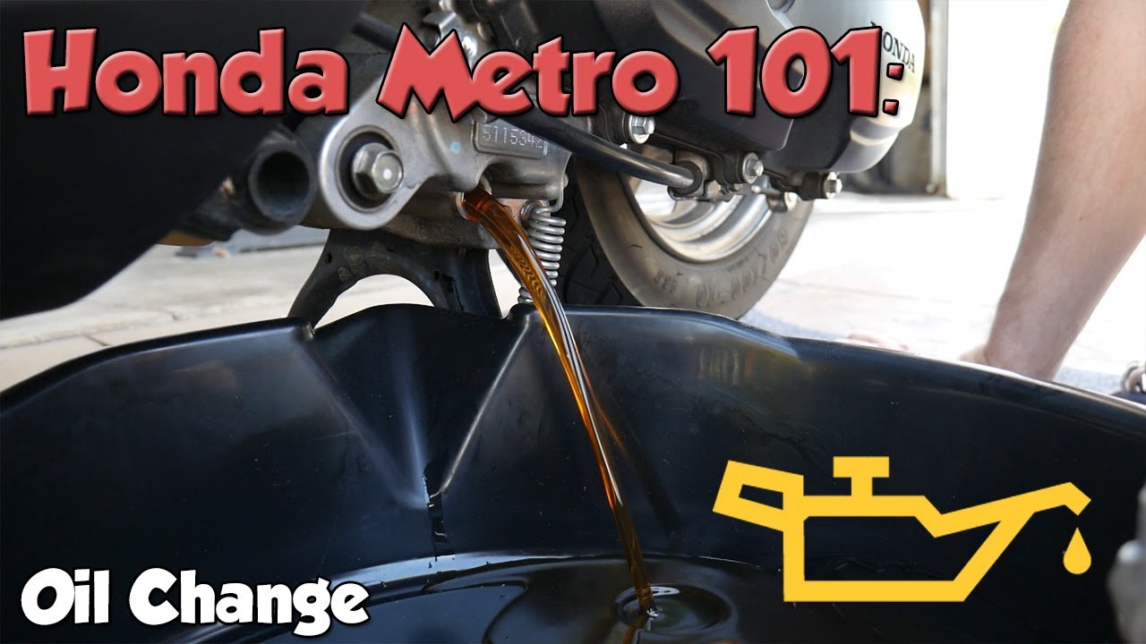 How To Change The Oil On 2024 Honda Metropolitan