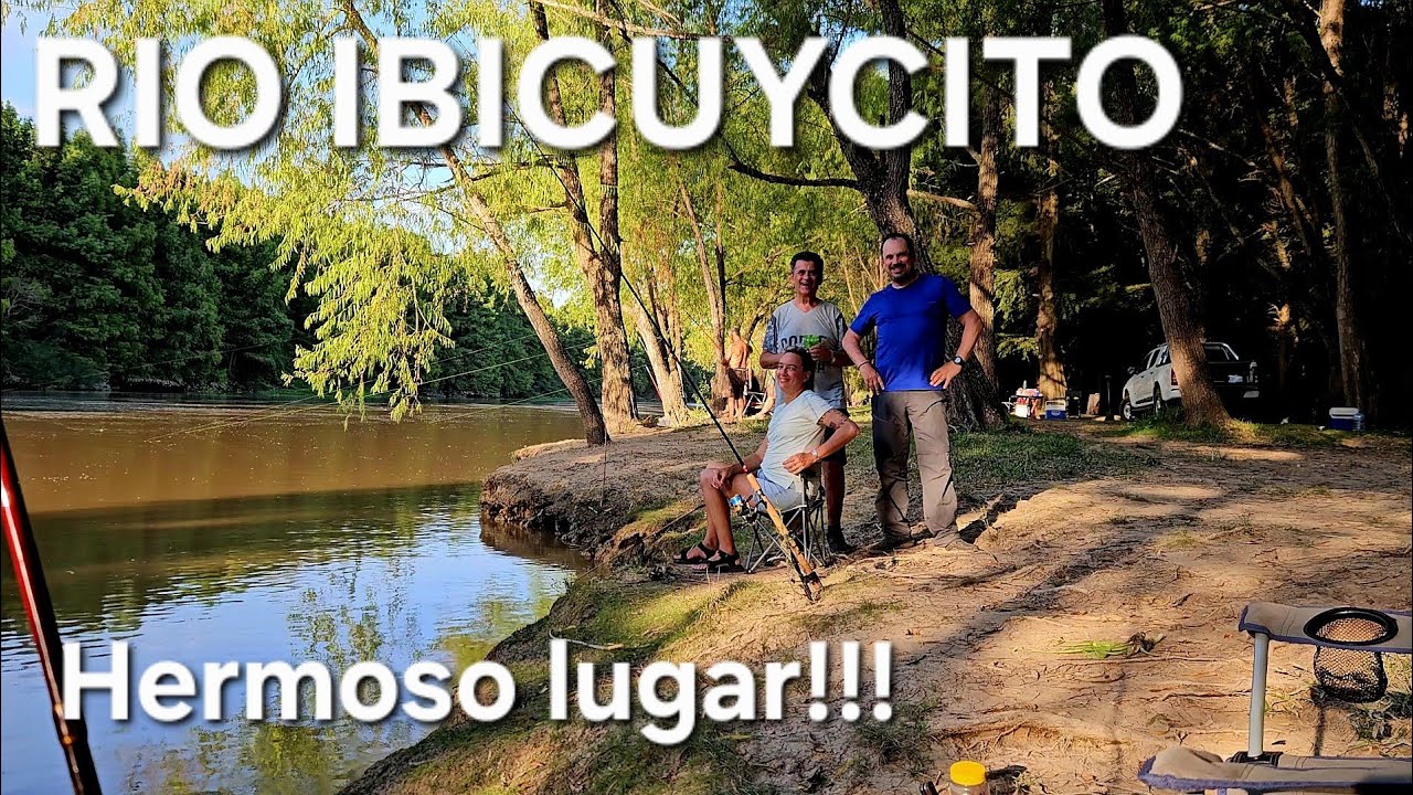 Un lindo día en el río. Lugar increíble luego de una pesca fallida...
